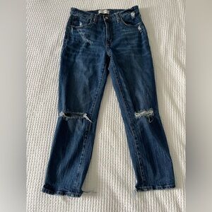 Abercrombie & Fitch The Boyfriend Mid Rise Jeans